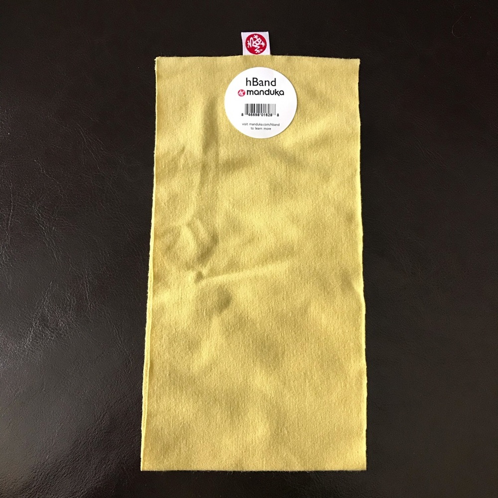 Manduka stretch headband (yellow)